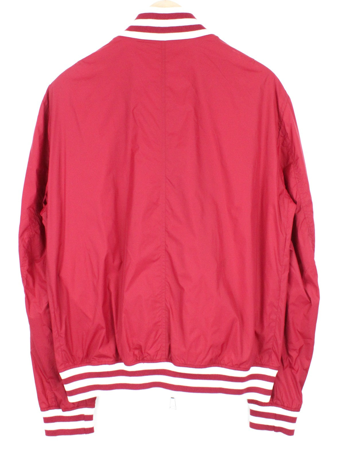 RICHMOND Men Jacket 54 XL Red Lined Single-Breasted Long Sleeved Zip Lightweight