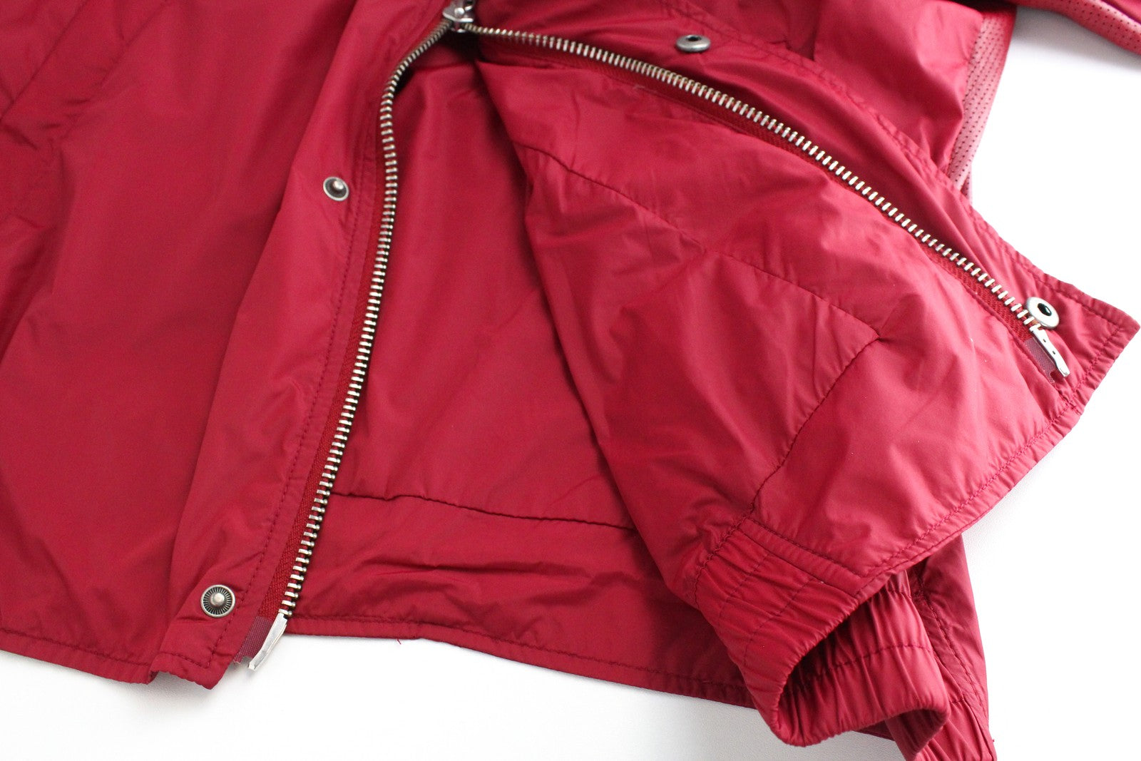 RICHMOND Men Jacket 50 M Red Lightweight Long Sleeve Single-Breasted Casual