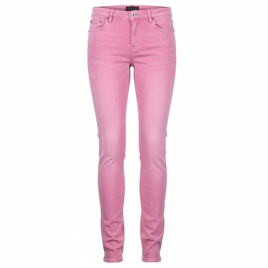 DIESEL BLACK GOLD Type-2614 BG8KM Women Jeans W26 Super Skinny Pink Stretch