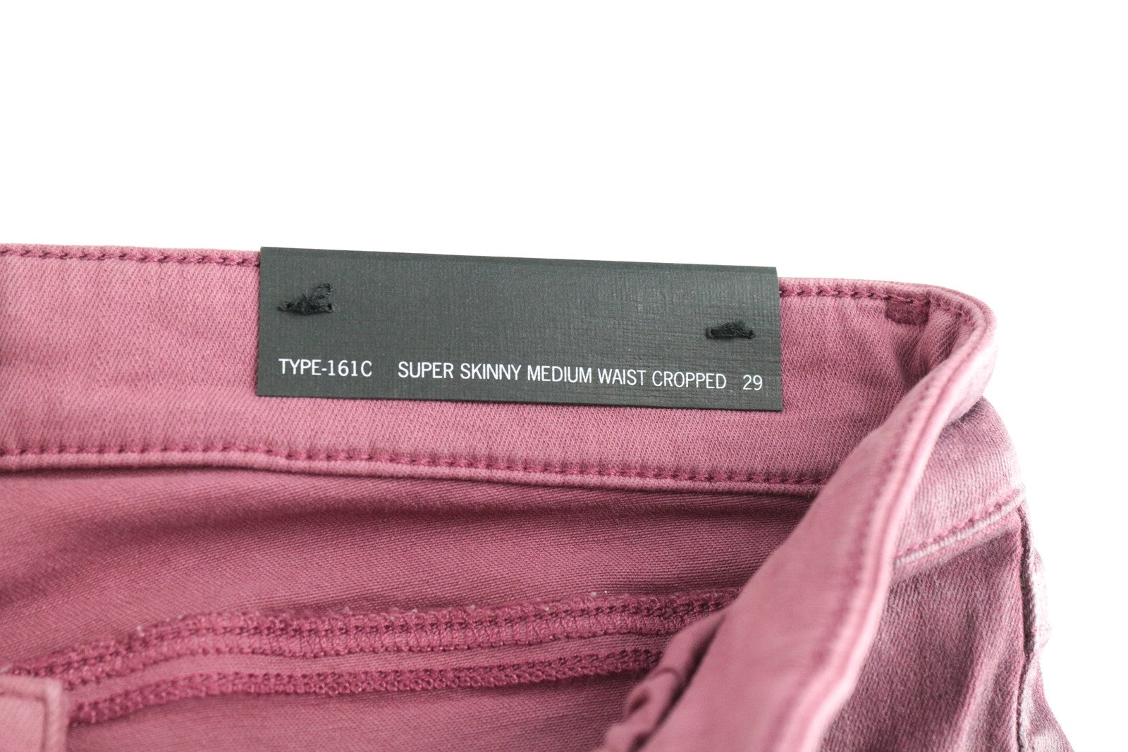 DIESEL BLACK GOLD Type-161C BG8LG Women Jeans W29 Super Skinny Cropped Purple