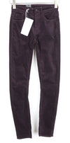 Purple Corduroy Trousers