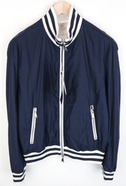 RICHMOND Men Jacket IT50 L Softshell Navy Windbreaker High Neck Designer Classic
