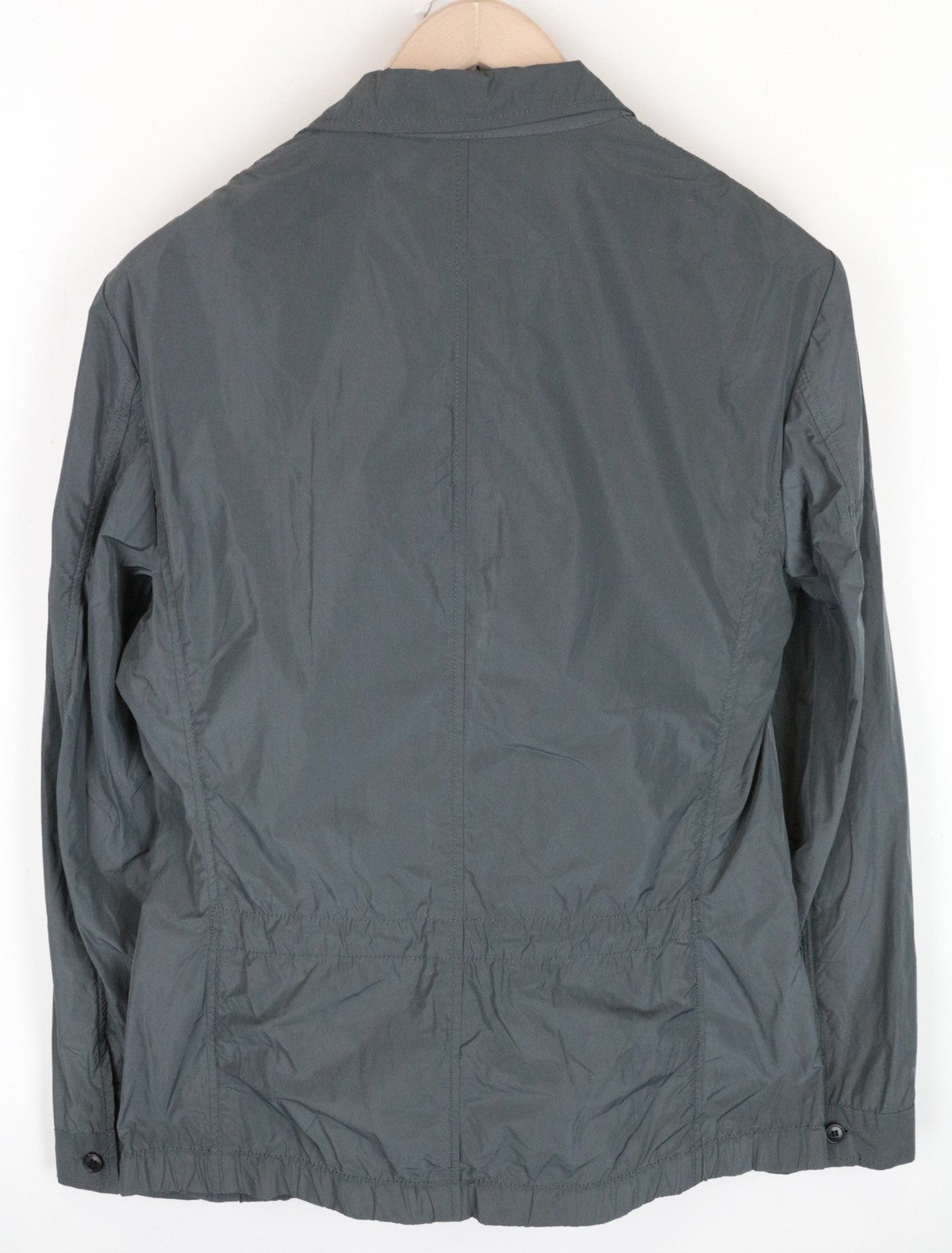 RICHMOND Men Jacket IT48 M Green Notch Lapel Classic Unlined Designer Adjustable