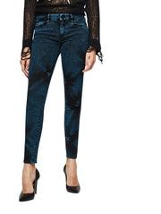 DIESEL D-Ollies-SP-NE 084AF Women Jeans W24 Sweat Jogg Slim Blue Girl Stretch