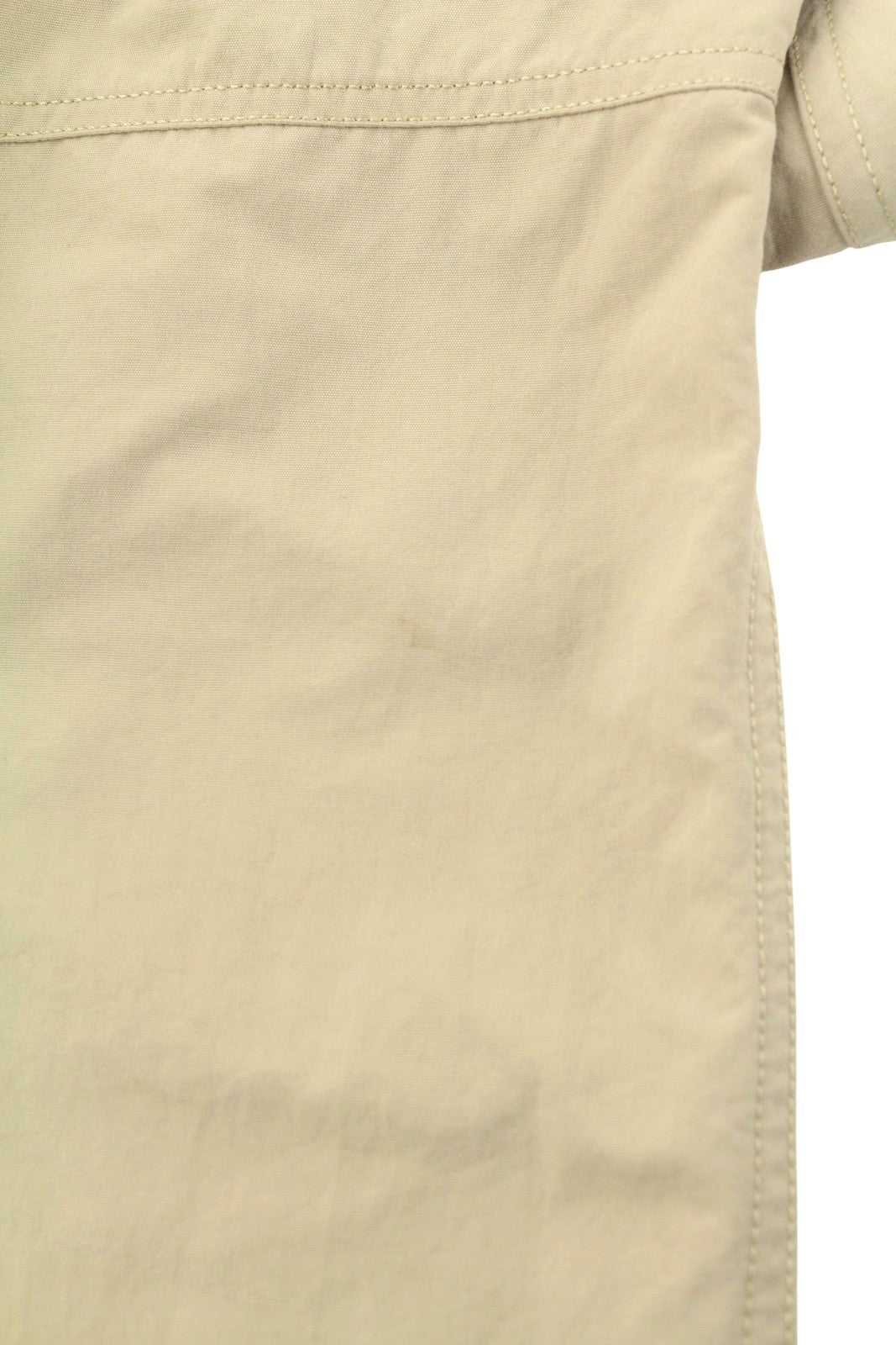 HAGLOFS Women Trousers EU44 W36 Beige Low Cut Drawstring Hems Zip Fly Trekking