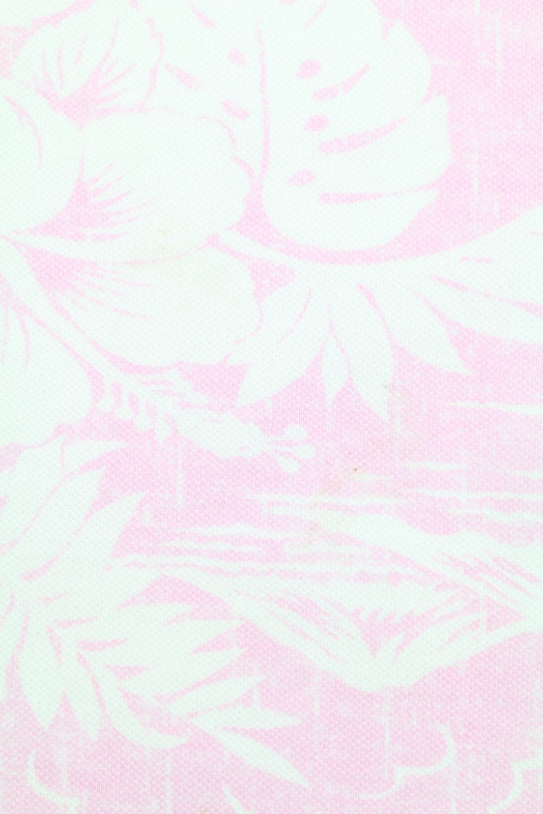 AMERICAN EAGLE OUTFITTERS Men Polos L Pink Floral Pattern Short Sleeves