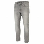 NUDIE JEANS Grim Tim Men Jeans W30/L30 Grey Wave Organic Whiskers Faded Slim