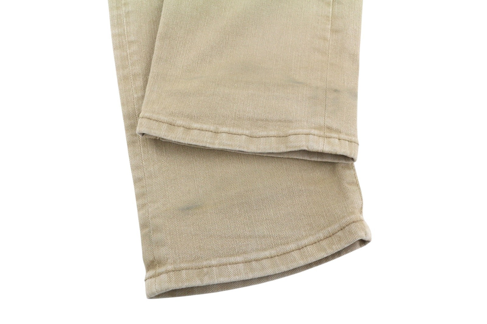 SCOTCH & SODA Ralston Men Jeans W32/L34 Beige Whiskers Faded Button Fly Slim Fit