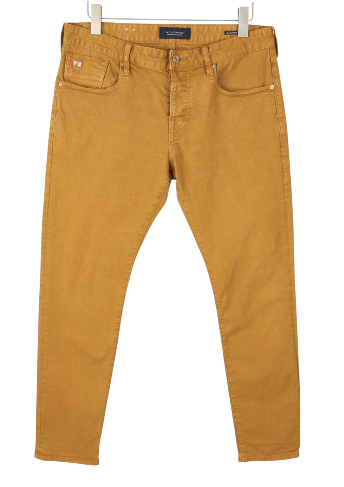SCOTCH & SODA Ralston Men Jeans W33/L32 Brown Button Fly Slim Fit