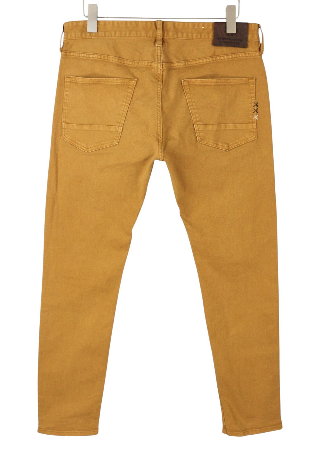 SCOTCH & SODA Ralston Men Jeans W33/L32 Brown Button Fly Slim Fit