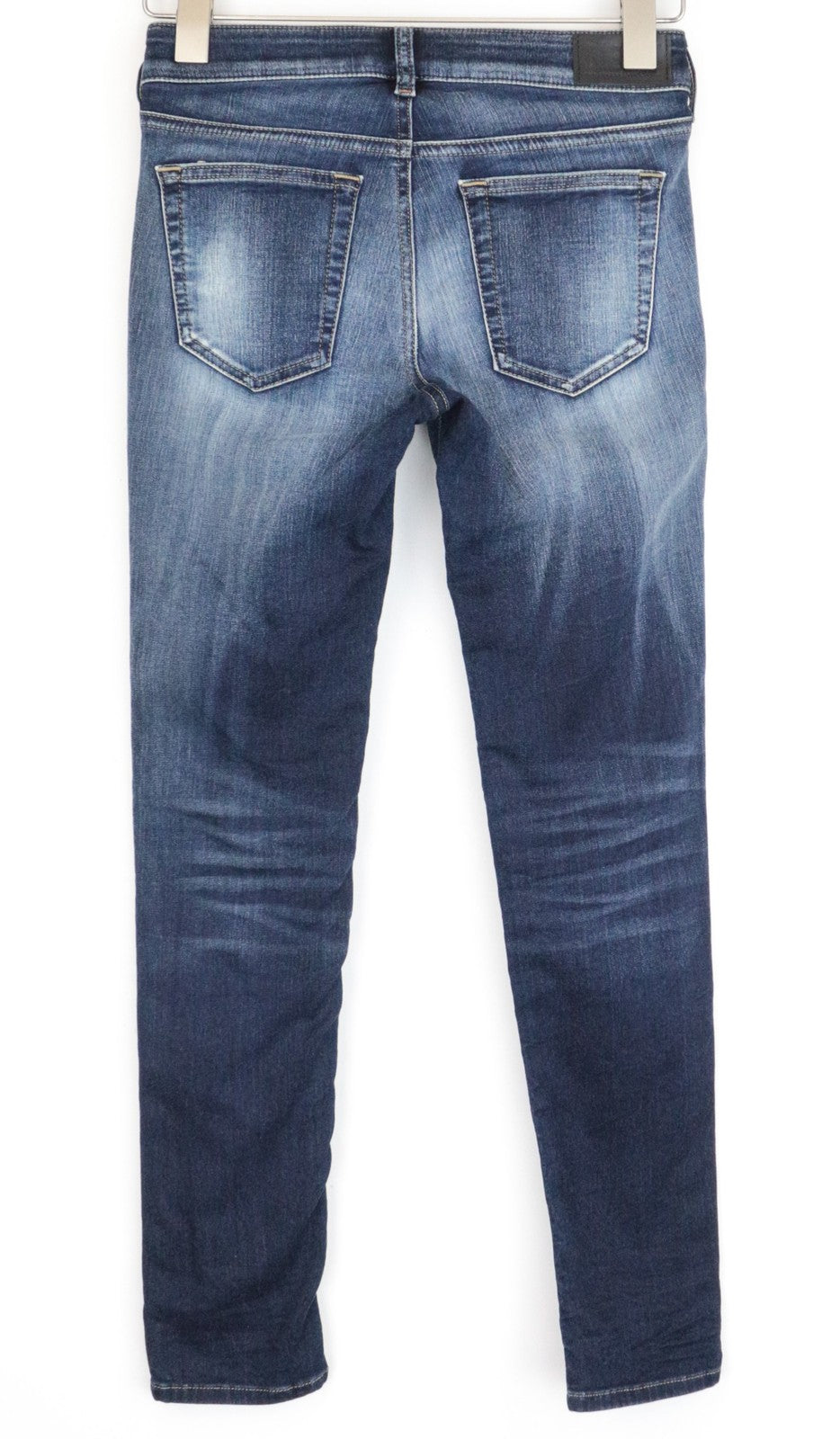 DIESEL D-Ollies-NE 069IE Women Jeans W26 Sweat Jogg Slim Washed Stretch Blue