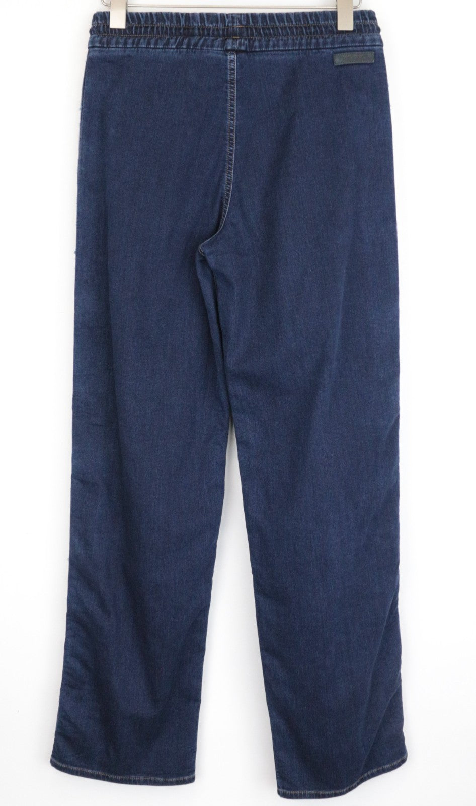 DIESEL Abbie-Ne 069AW Women Jeans W27 Sweat Jogg Wide Fit Blue Cotton Stretch