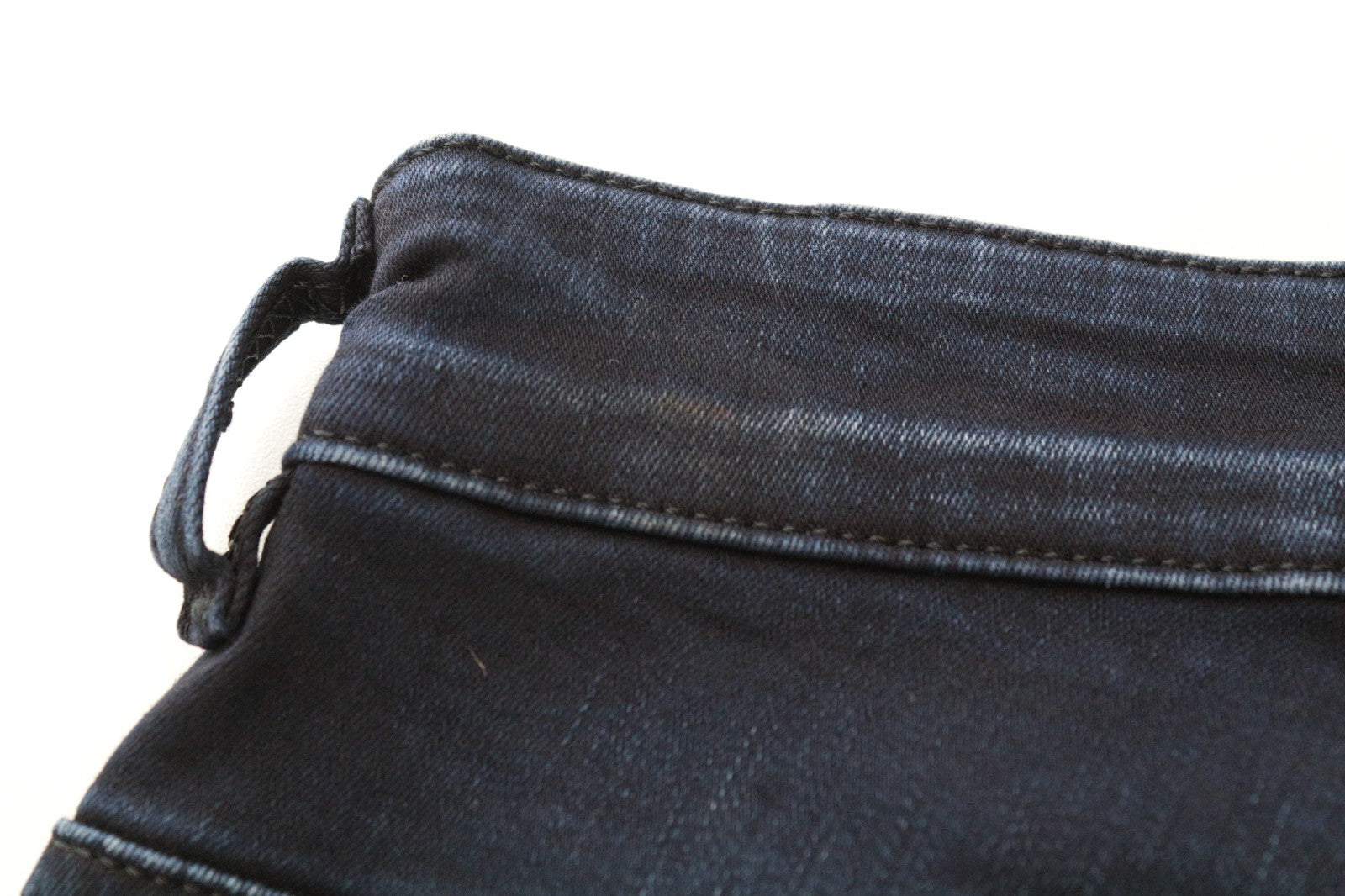 DIESEL Slandy-High 082AU Women Jeans W25/L32 Super Skinny Dark Blue Stretch