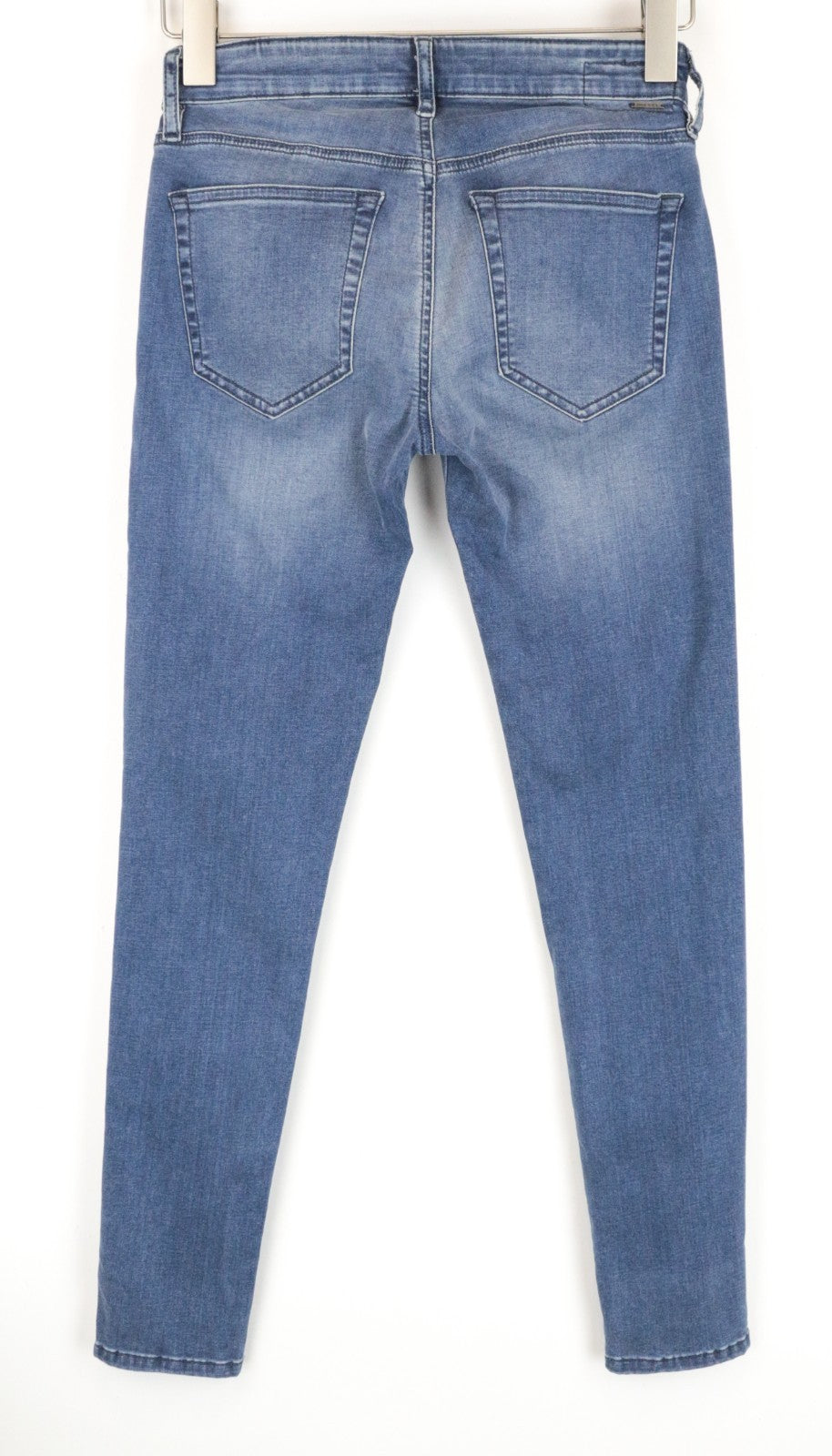 DIESEL Slandy 0681P Women Jeans W26/L30 Super Slim Skinny Blue Cotton Stretch