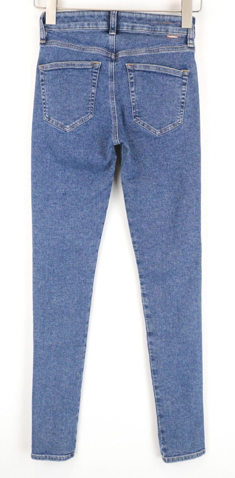 DIESEL Slandy 085AI Women Jeans W25/L32 Super Slim Skinny Blue Cotton Stretch