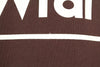 Brown Jersey Sweatshirt