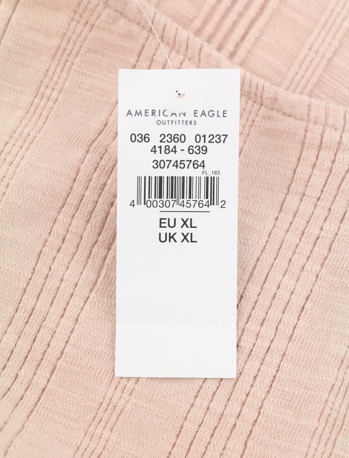 AMERICAN EAGLE OUTFITTERS Women T-Shirt XL Ribbed Round Collar Sleeveless 2PC