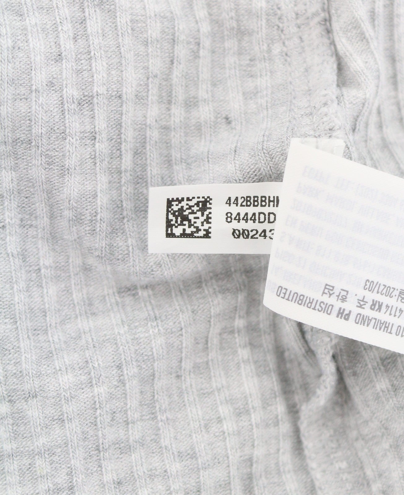 AERIE Sleepwear Women Shorts S Melange Grey Ribbed Stretch Pyjama 2PC