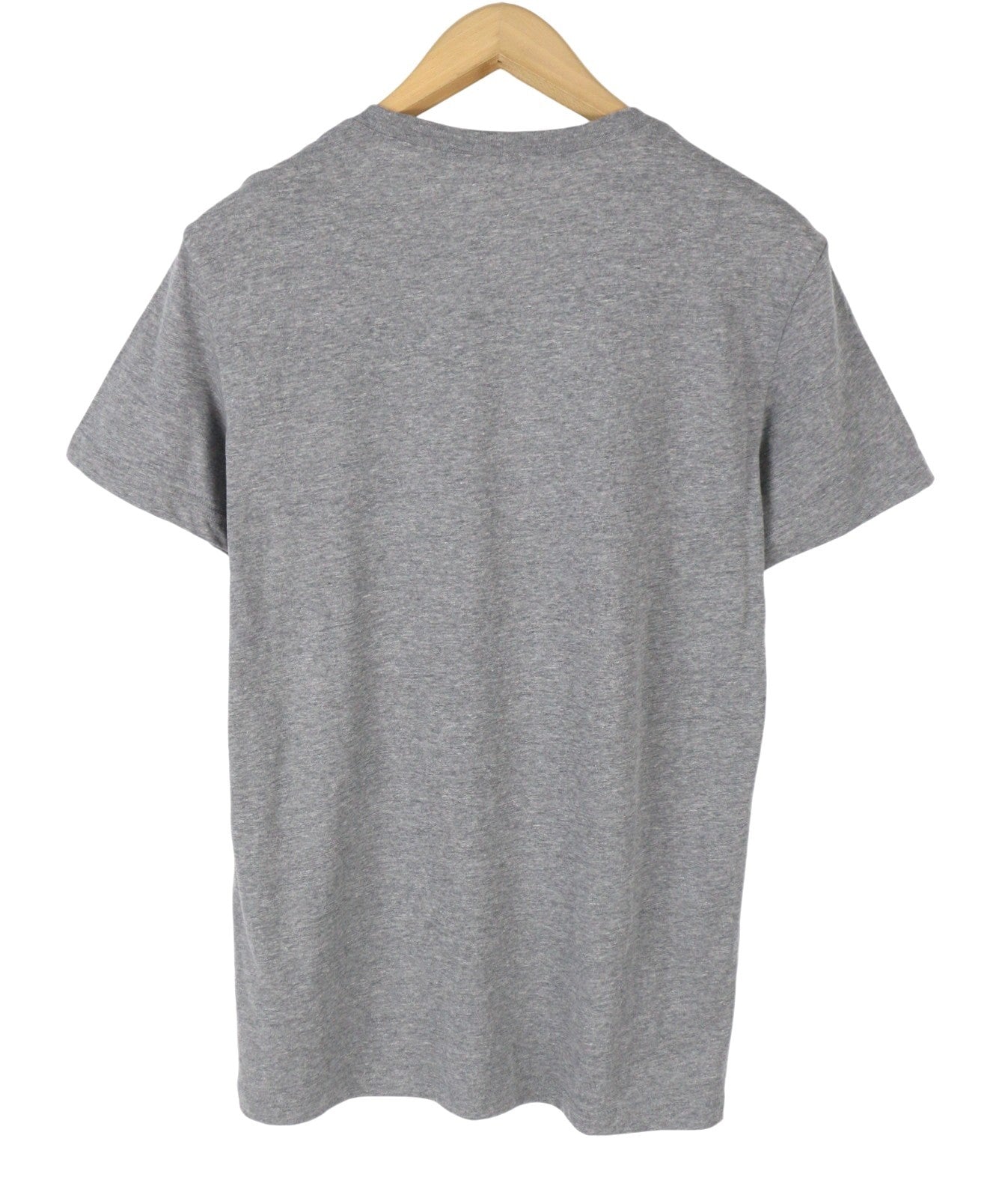 AMERICAN EAGLE OUTFITTERS Classic Fit Men T-Shirt L Grey Melange Short Sleeve