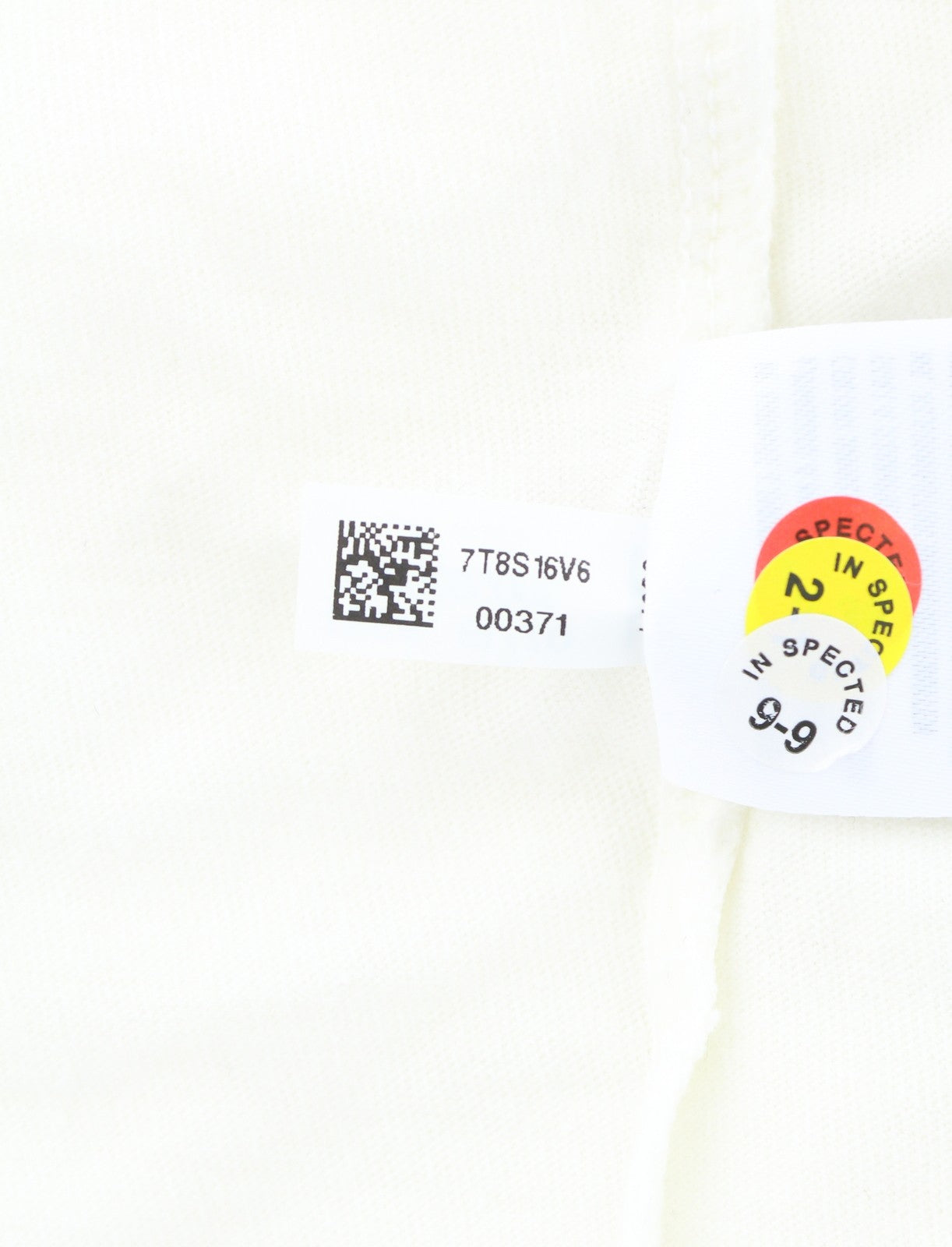 AMERICAN EAGLE OUTFITTERS Women T-Shirt L White Cotton Tricot Short Sleeved