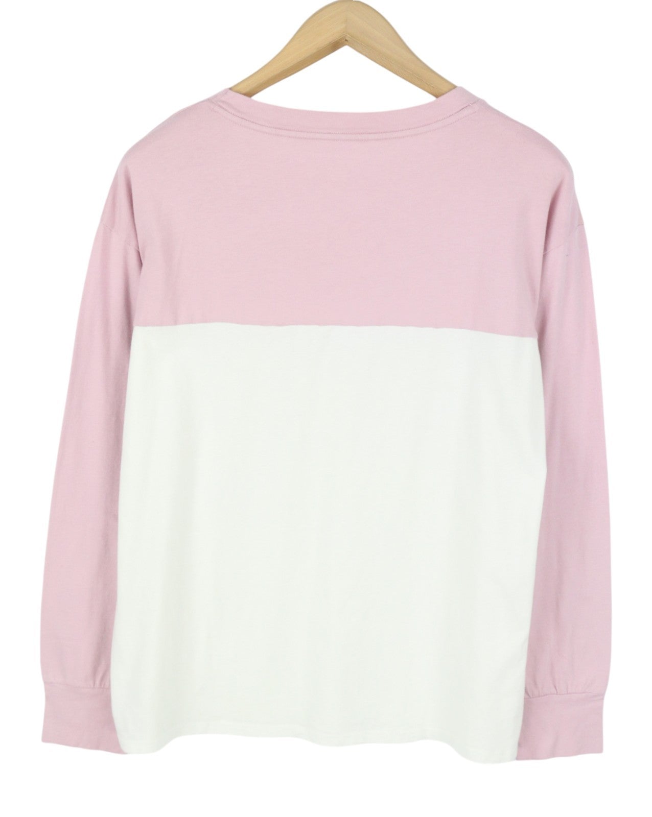 AMERICAN EAGLE OUTFITTERS Women T-Shirt L Cotton Tricot Crew Long Sleeved