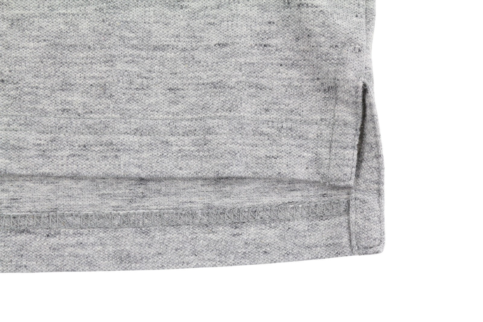 AMERICAN EAGLE OUTFITTERS Slim Fit Men Polos L Grey Melange Short Sleeved