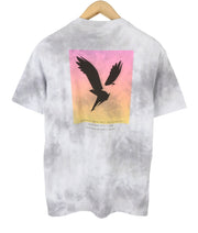 AMERICAN EAGLE OUTFITTERS Super Soft Standard Fit Men T-Shirt S Grey Tie-Dye