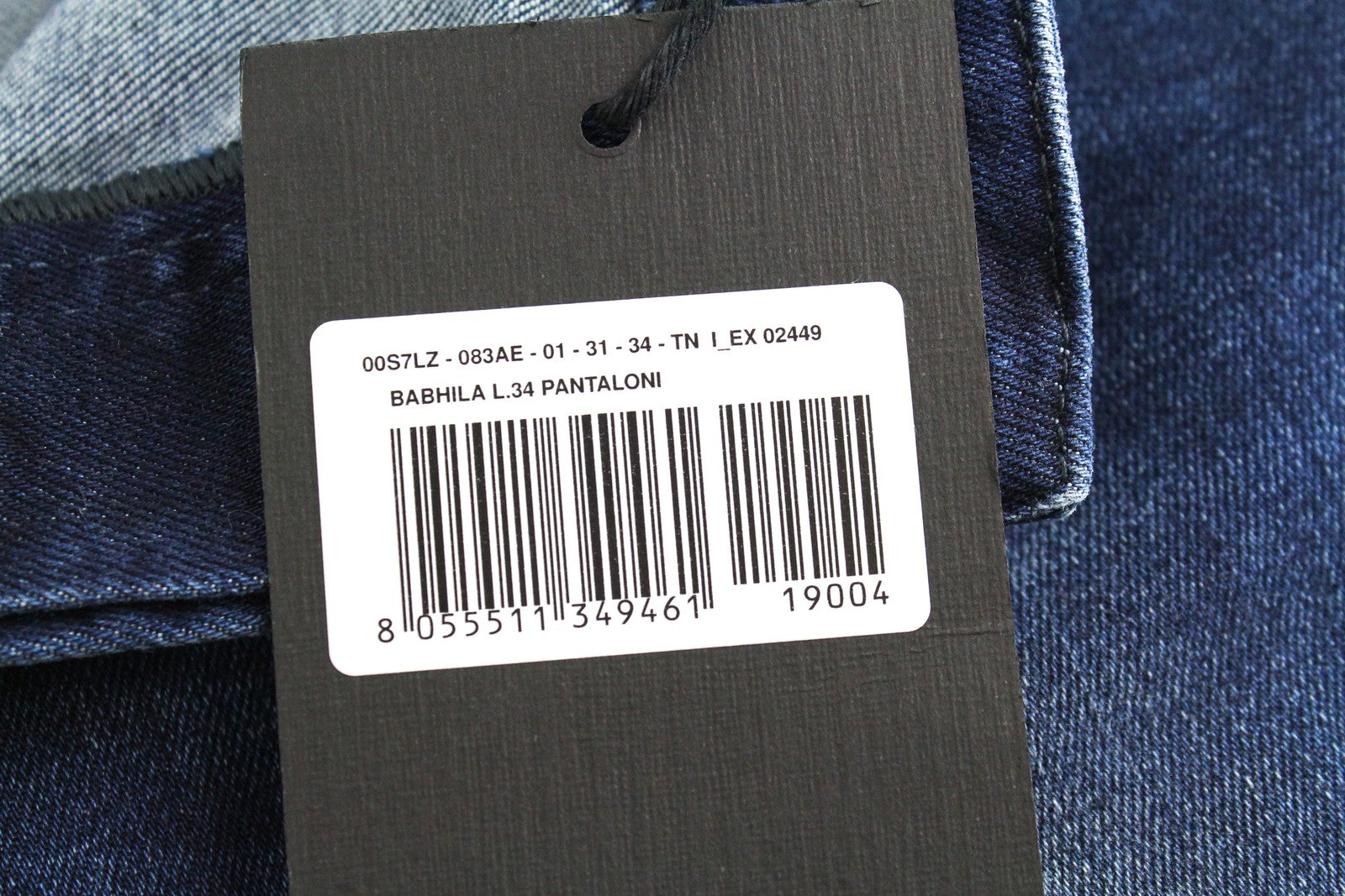 DIESEL Babhila 083AE Women Jeans W31/L34 Regular Slim Skinny Stretch Dark Blue