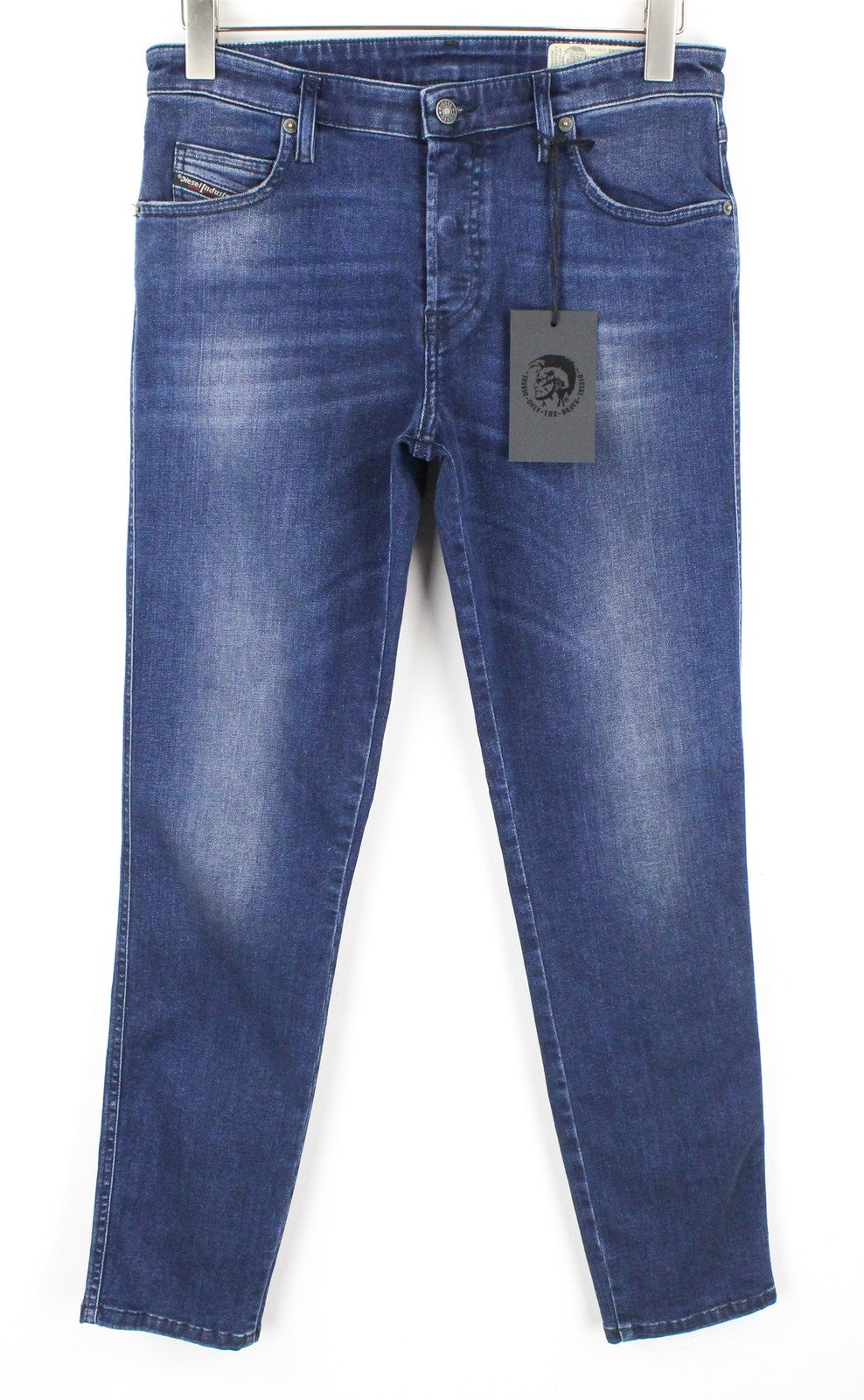 DIESEL Babhila 083AE Women Jeans W31/L34 Regular Slim Skinny Stretch Dark Blue