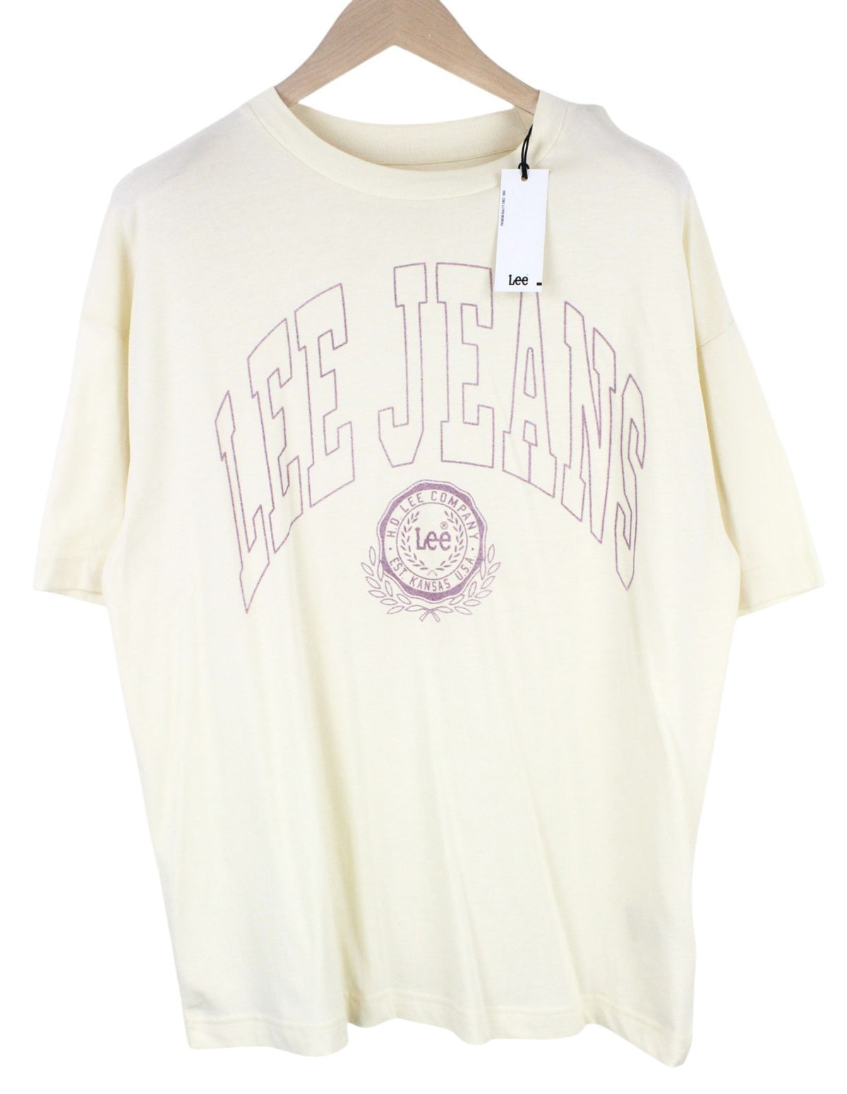 Ecru-Jersey-T-Shirt