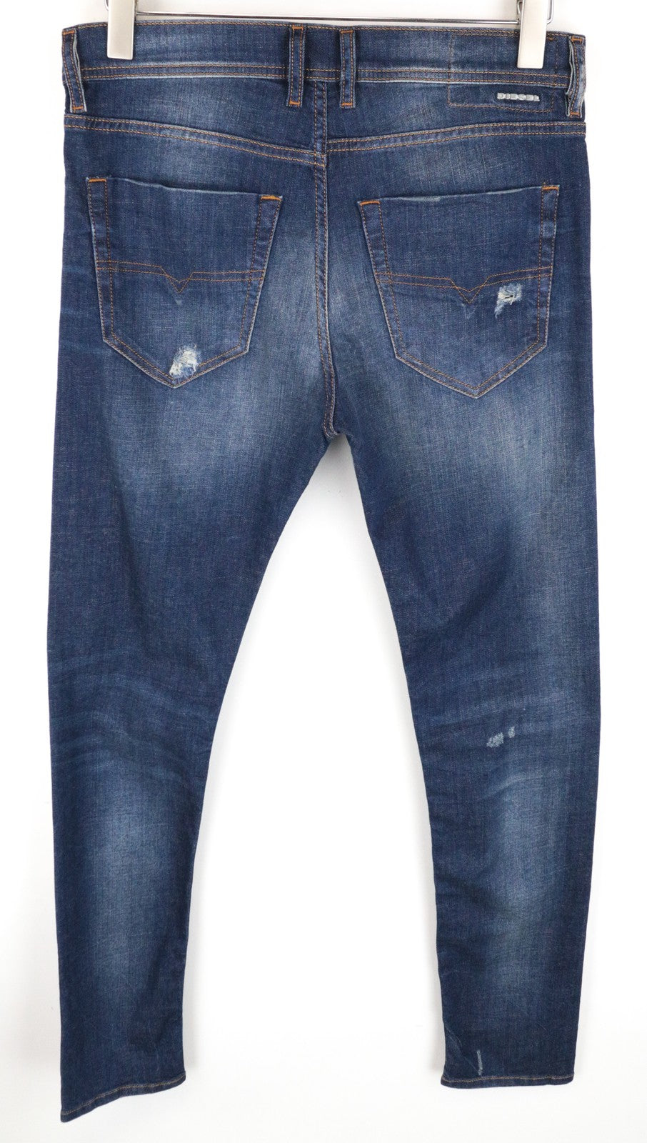 DIESEL Tepphar 084TX Men Jeans W29/L32 Slim Carrot Fit Blue Denim Stretch