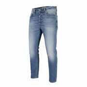DIESEL Tepphar 0842H Men Jeans W27/L32 Slim Carrot Fit Blue Cotton Stretch Boys
