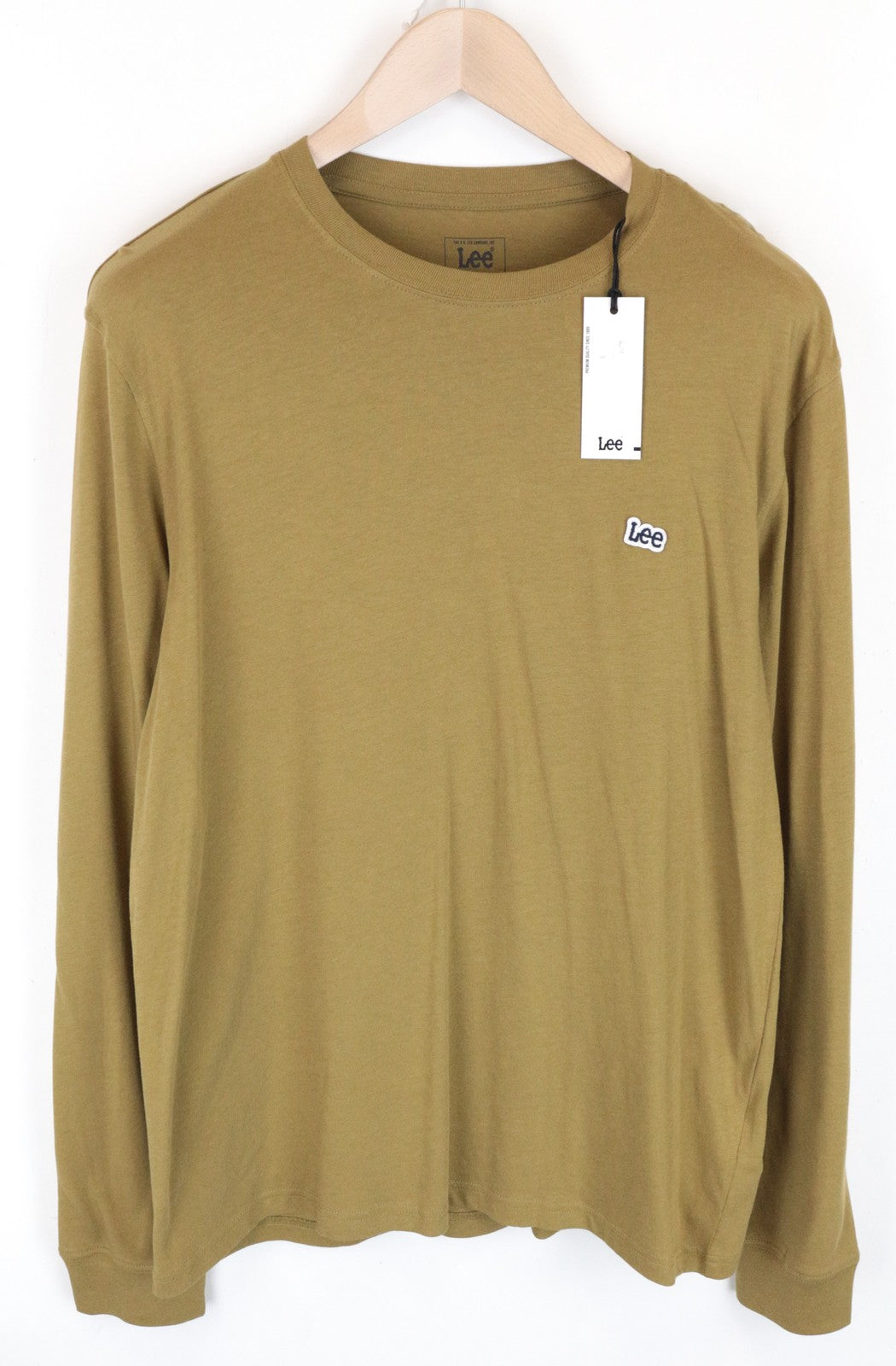 Grünes Twill-T-Shirt