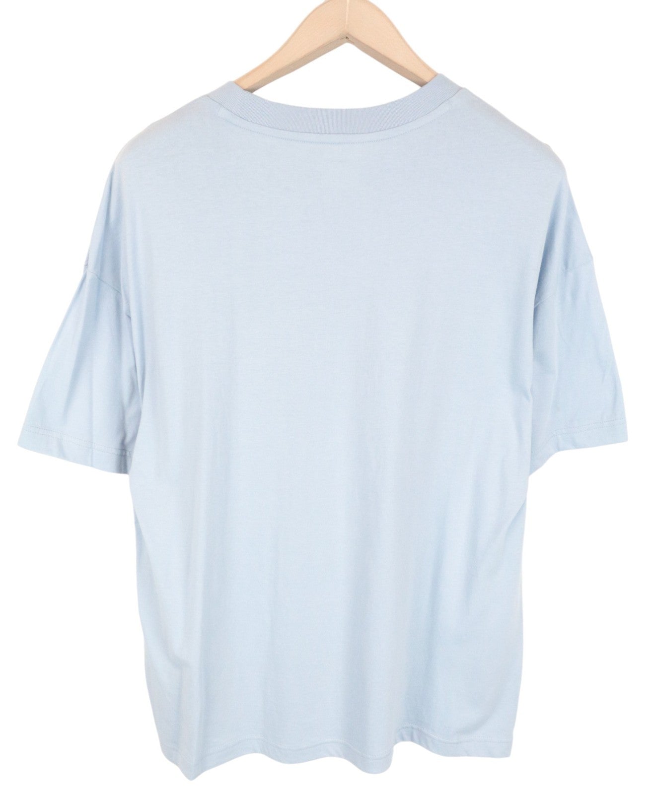 LEE Men T-Shirt S Short Sleeved Pull On Blue Pure Cotton Relaxed Fit Casual