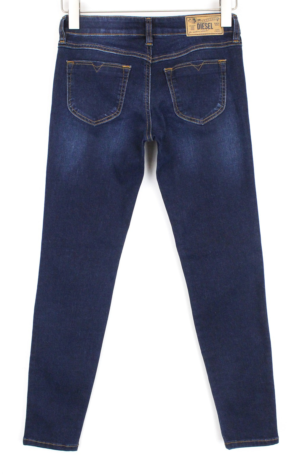 DIESEL Gracey RM001 Women Jeans W25/L30 Slim Skinny Fit Blue Cotton Stretch
