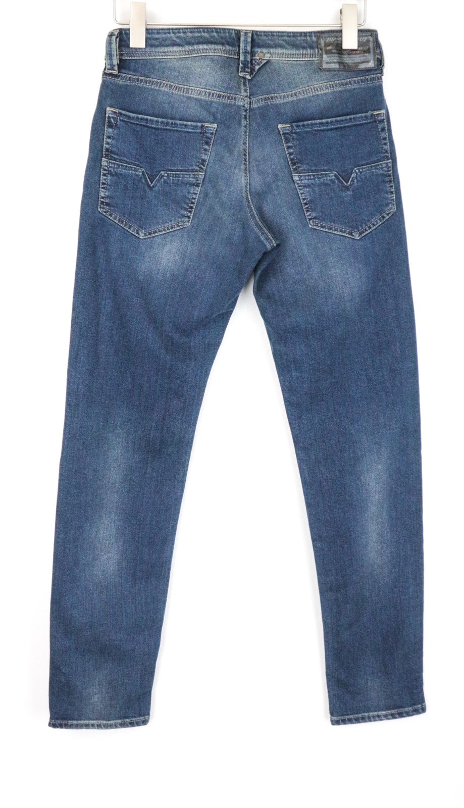 DIESEL Larkee-Beex 084BU Men Jeans W28/L32 Regular Tapered Blue Washed Stretch