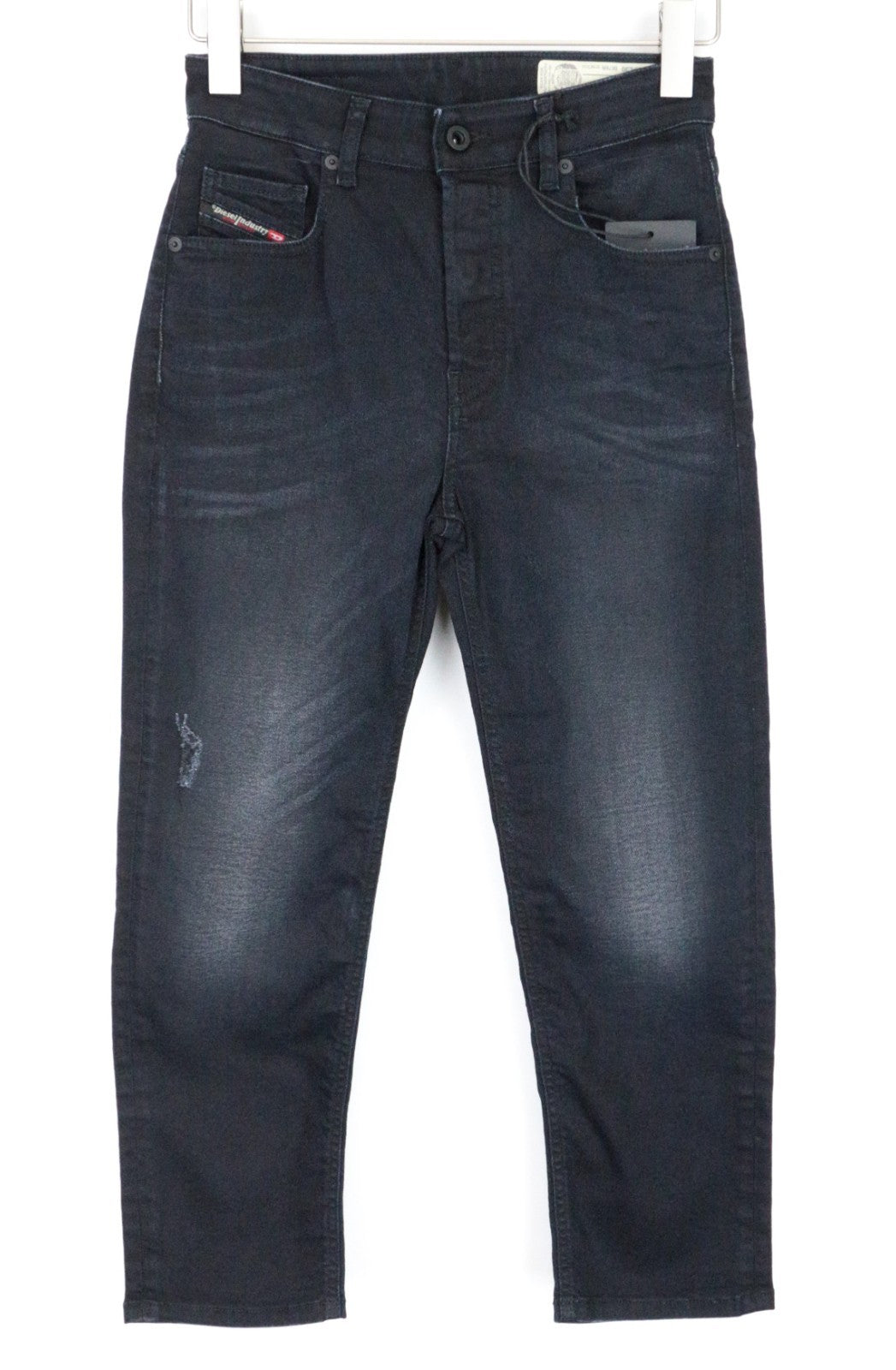 DIESEL Aryel 0679R Women Jeans W25/L30 Straight Fit Dark Blue Cotton Stretch