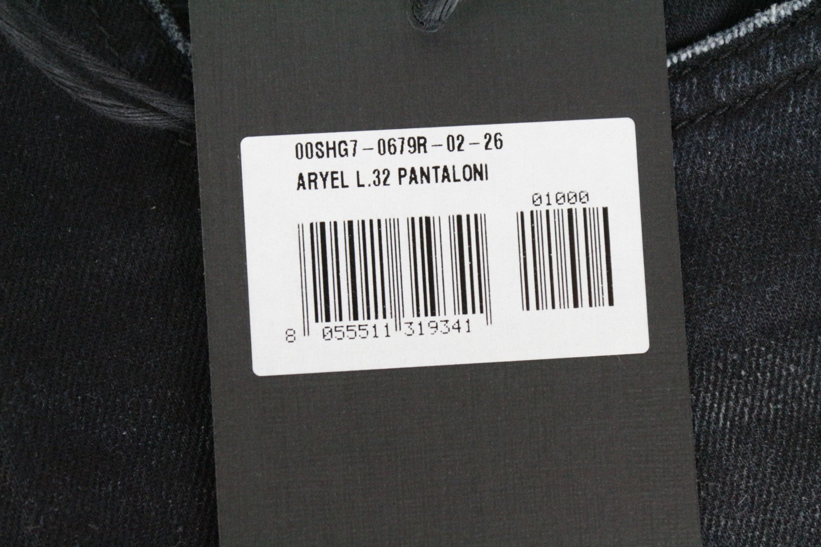 DIESEL Aryel 0679R Women Jeans W26/L32 Straight Navy Blue Cotton Stretch