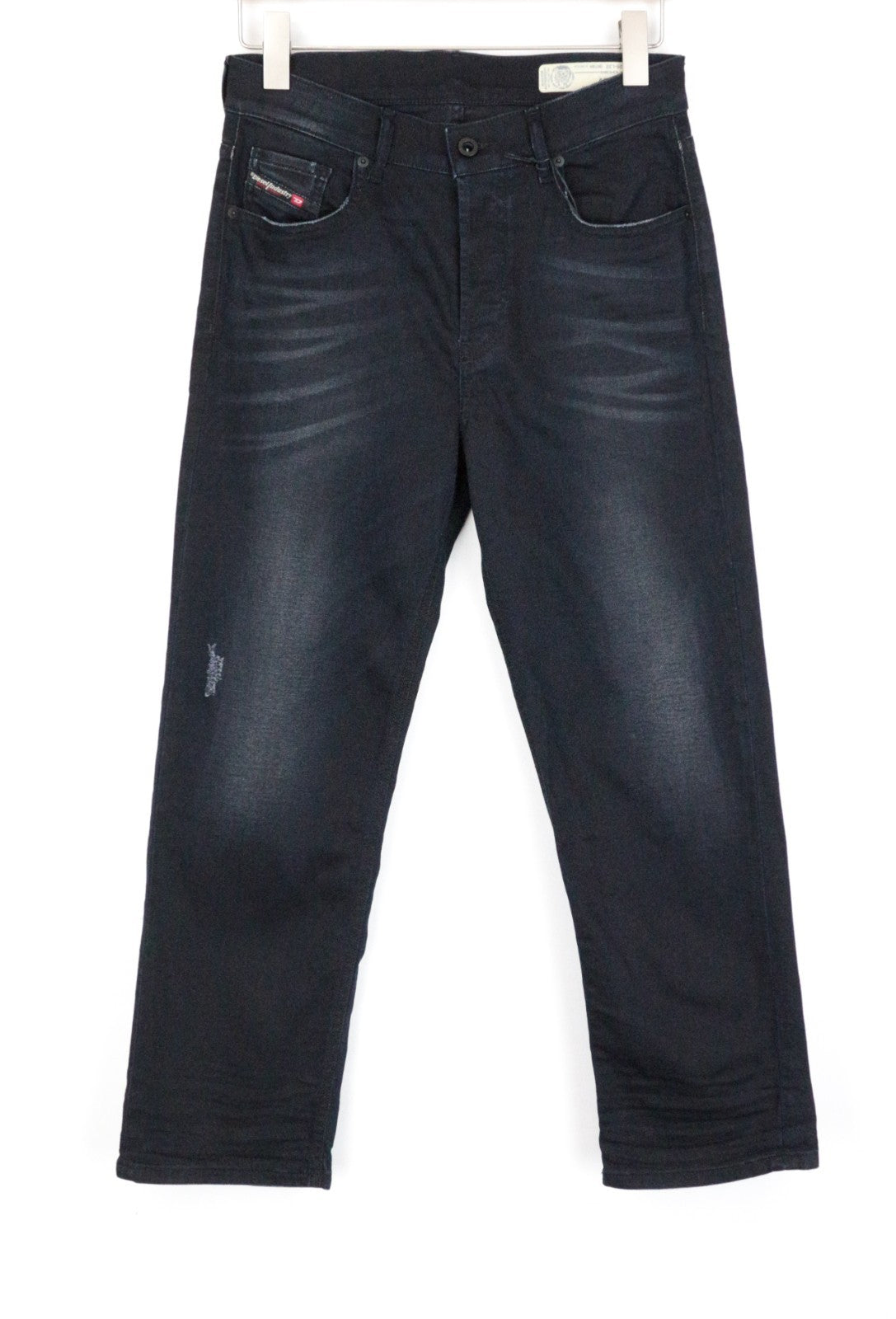 DIESEL Aryel 0679R Women Jeans W26/L32 Straight Fit Navy Blue Cotton Stretch