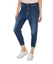 DIESEL Candys-Ne 084UB Women Jeans W25 Sweat Jogg Boyfriend Blue Cotton Stretch