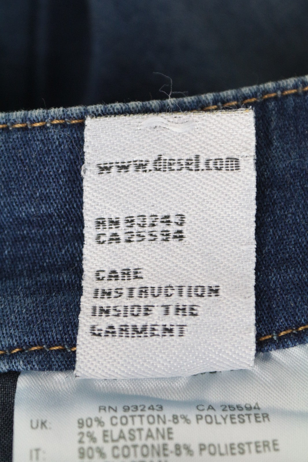 DIESEL D-Rollar-NE 069IT Women Jeans W25 Sweat Jogg Straight Blue Faded Stretch