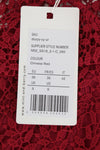 Red Polyester Dress
