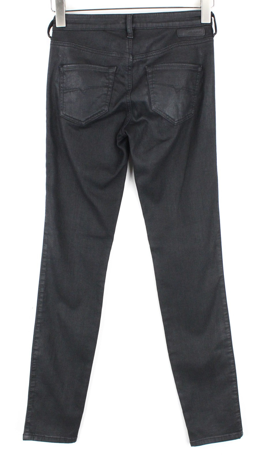 DIESEL Doris-NE 0837C Women Jeans W24 Sweat Jogg Skinny Fit Blue Coated Girls