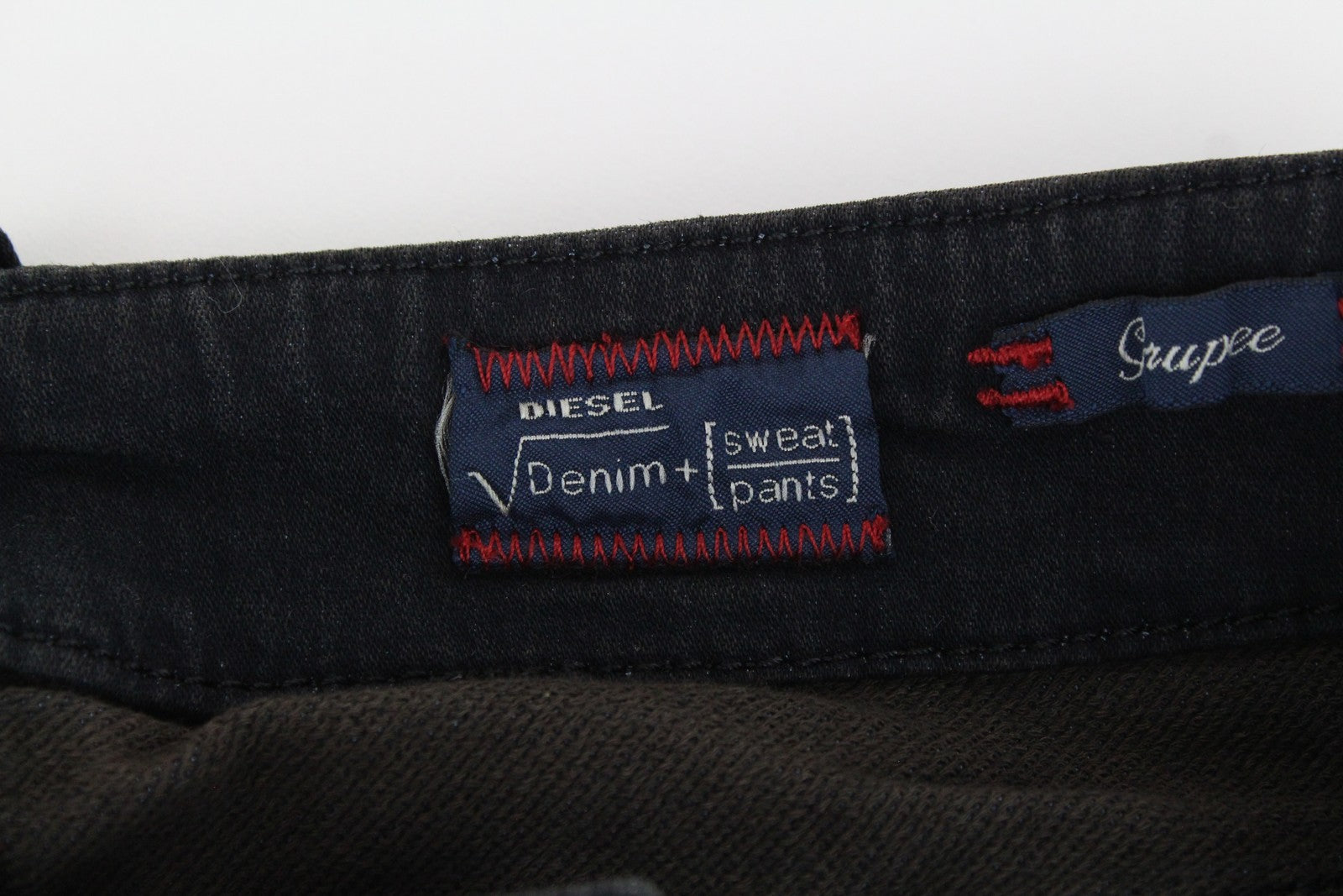 DIESEL Grupee-NE 0669Q Women Jeans W23 Sweat Jogg Super Slim Navy Girls Stretch
