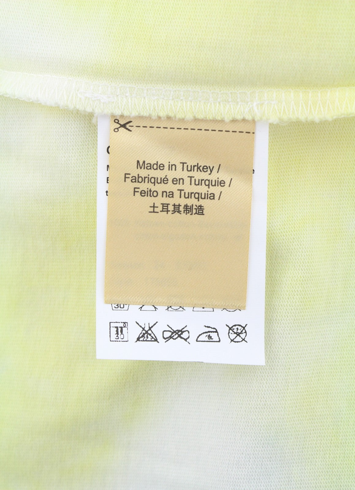 SCOTCH & SODA Men T-Shirt M Multicolour Spiral Dye Cotton Tricot Short Sleeve
