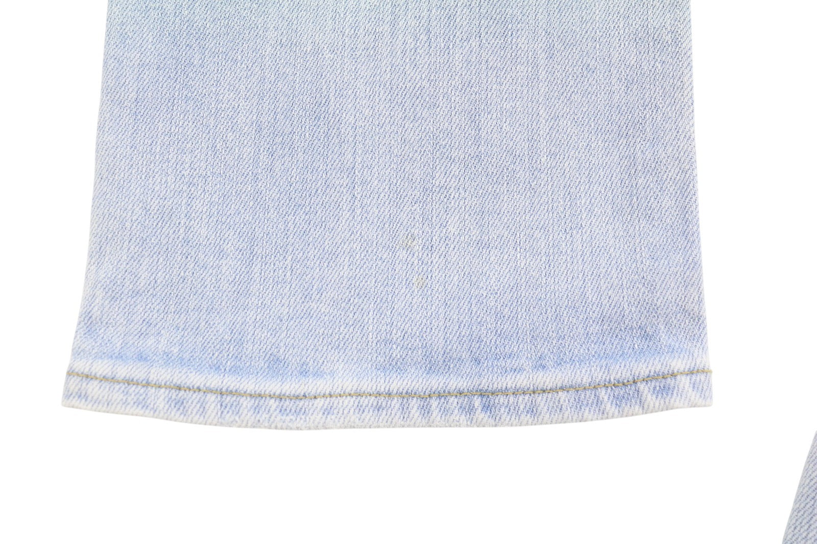 G-STAR 3301 Straight Men Jeans W29/L32 Blue Whiskers Faded Button Fly
