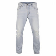 DIESEL Darron 008KJ Men Jeans W32/L34 Blue Faded Distress Regular Slim Tapered
