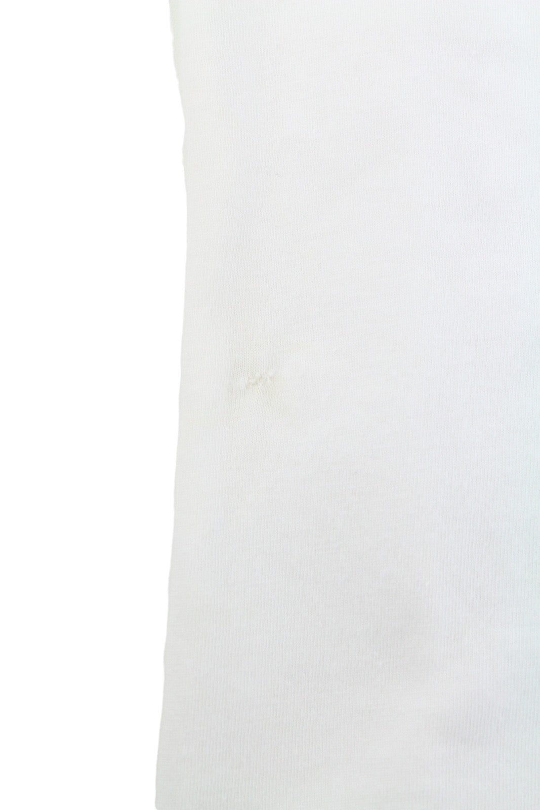 LEVI'S Slim Men T-Shirt M White Cotton Tricot Crew Short Sleeved