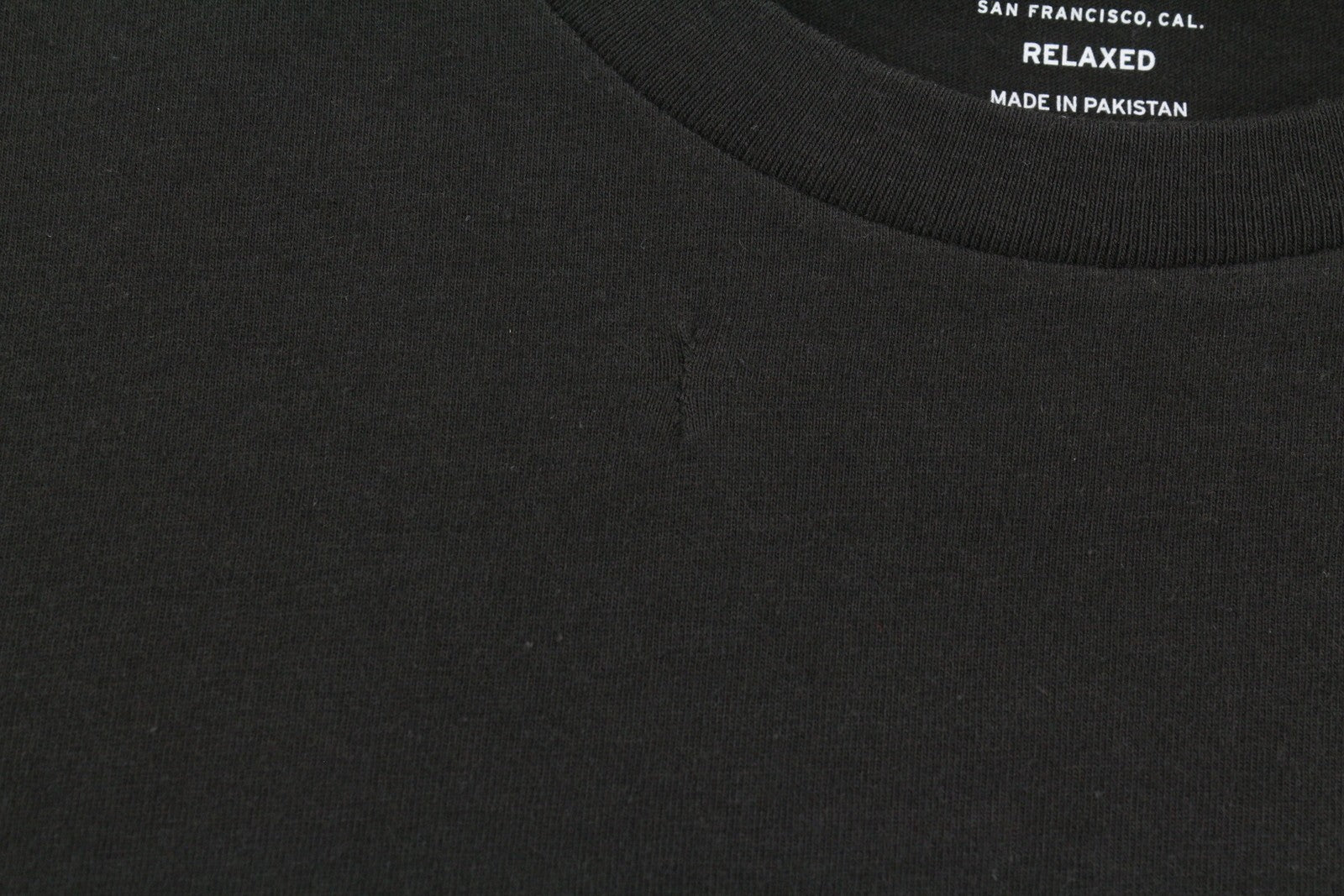 LEVI'S Relaxed Men T-Shirt S Black Tricot Cotton Crew Neck Short Sleeve