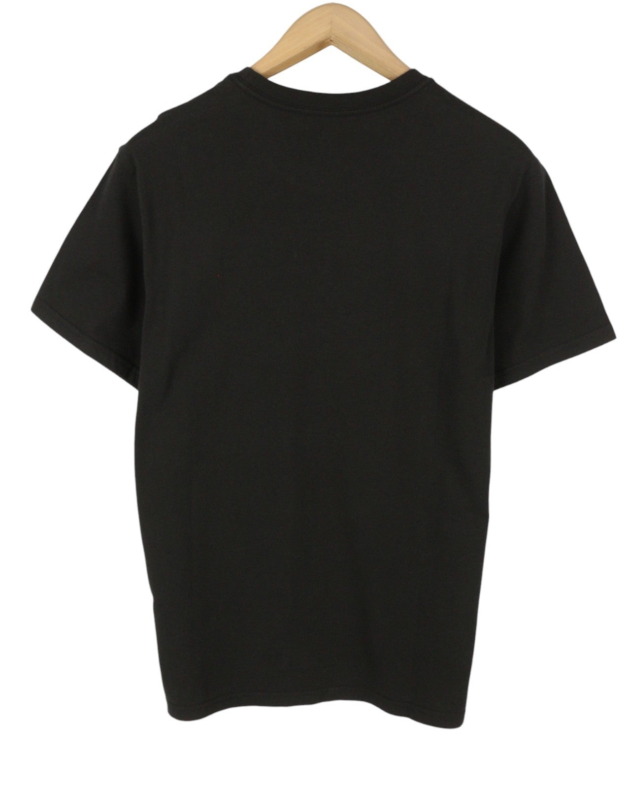 LEVI'S Relaxed Men T-Shirt S Black Tricot Cotton Crew Neck Short Sleeve
